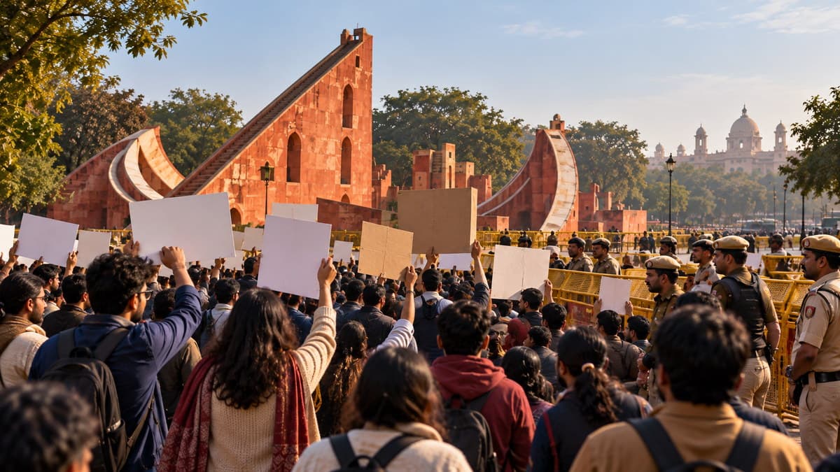 विपक्ष और CJP के बुलावे के बीच जंतर-मंतर पर आया बड़ा आदेश  जंतर-मंतर पर नहीं होगा प्रदर्शन