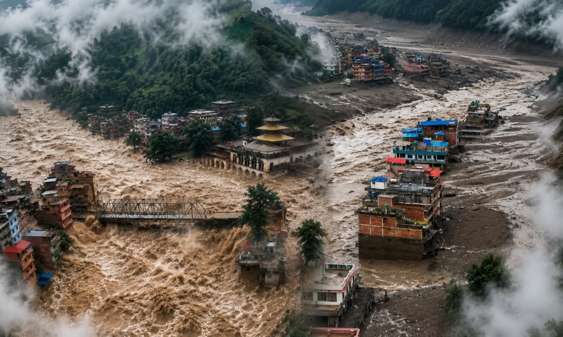 नेपाल में जल प्रलय पर काठमांडू से बीजिंग तक हलचल, 600 से अधिक मौतें, चीन की नई चेतावनी ने बढ़ाई चिंता