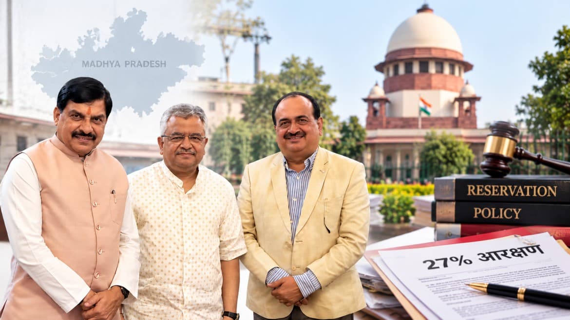 27% OBC कोटा: मध्य प्रदेश के मुख्यमंत्री डॉ. मोहन यादव ने की सॉलिसिटर जनरल से मुलाकात