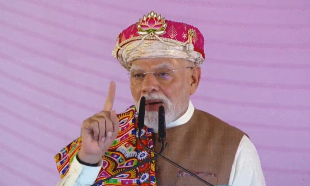 PM Modi Dhar Visit