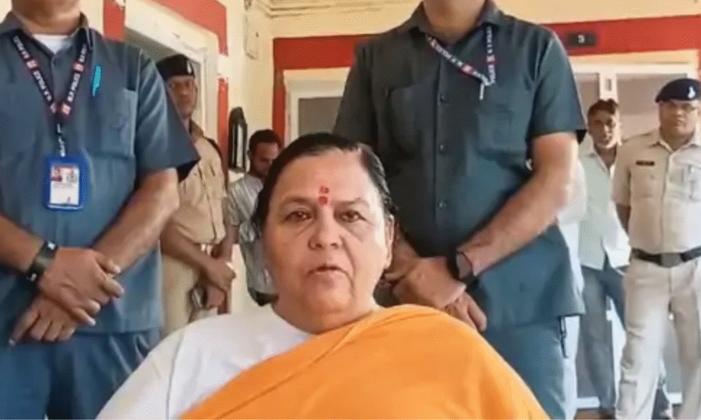 Former CM Uma Bharti