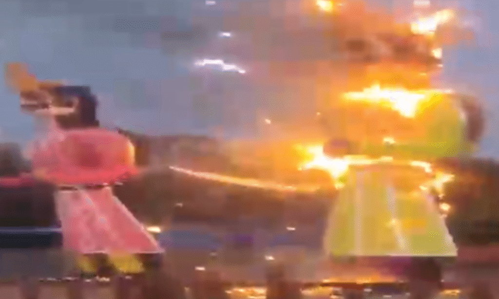 Bhopal Ravana Dahan Viral Video