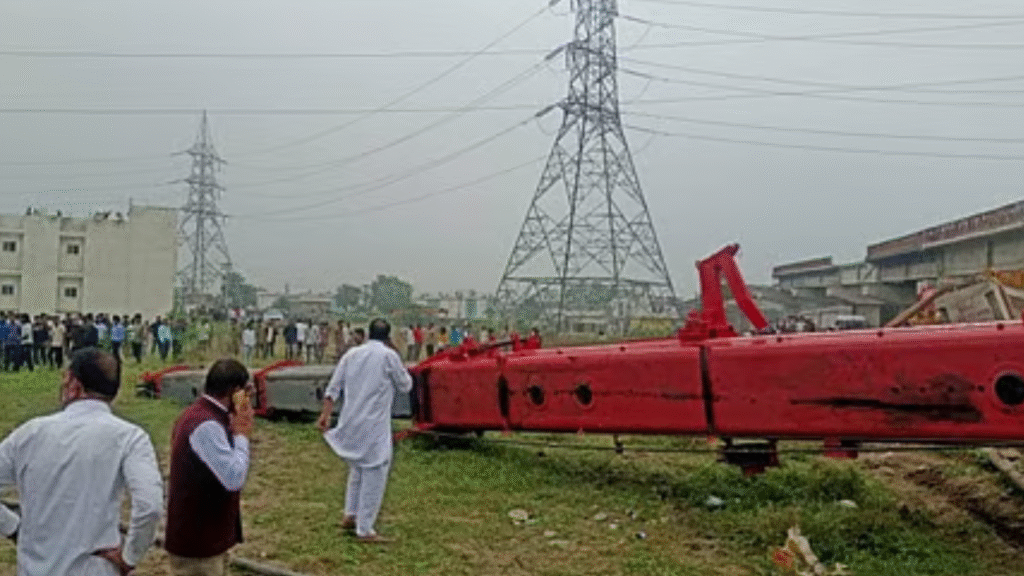 MP News : पीथमपुर में पुल निर्माण कार्य के दौरान हादसा