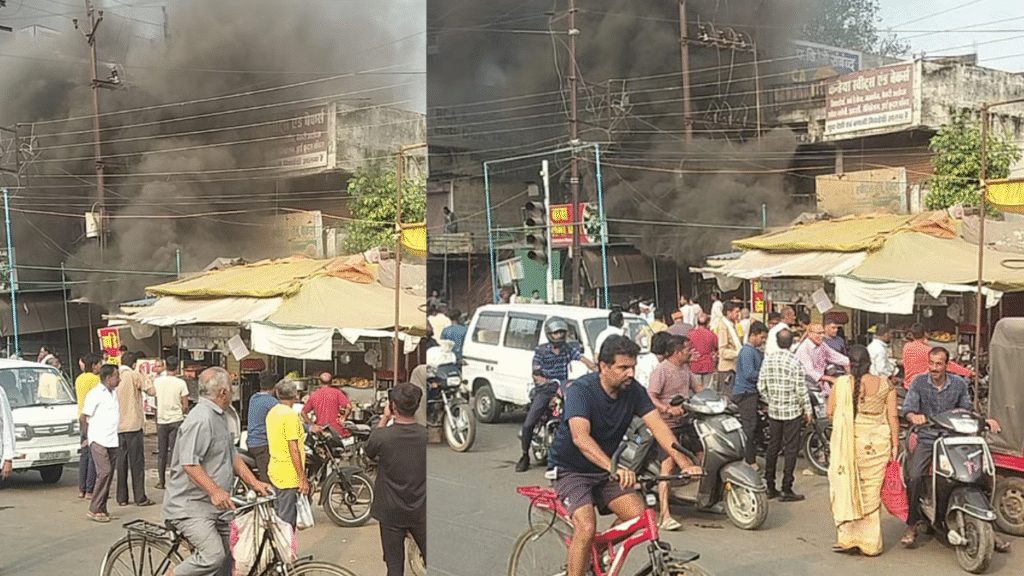 Jabalpur News : जबलपुर में सड़क किनारे स्थित रेस्टोरेंट में गैस सिलेंडर में विस्फोट