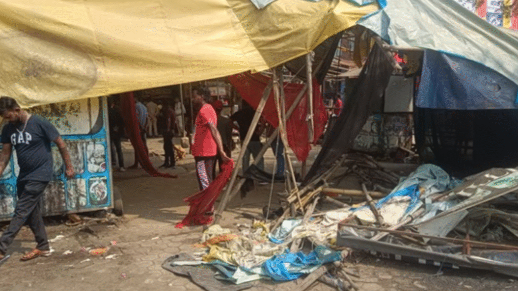 Jabalpur News : विजयनगर चौपाटी पर बुलडोजर चला