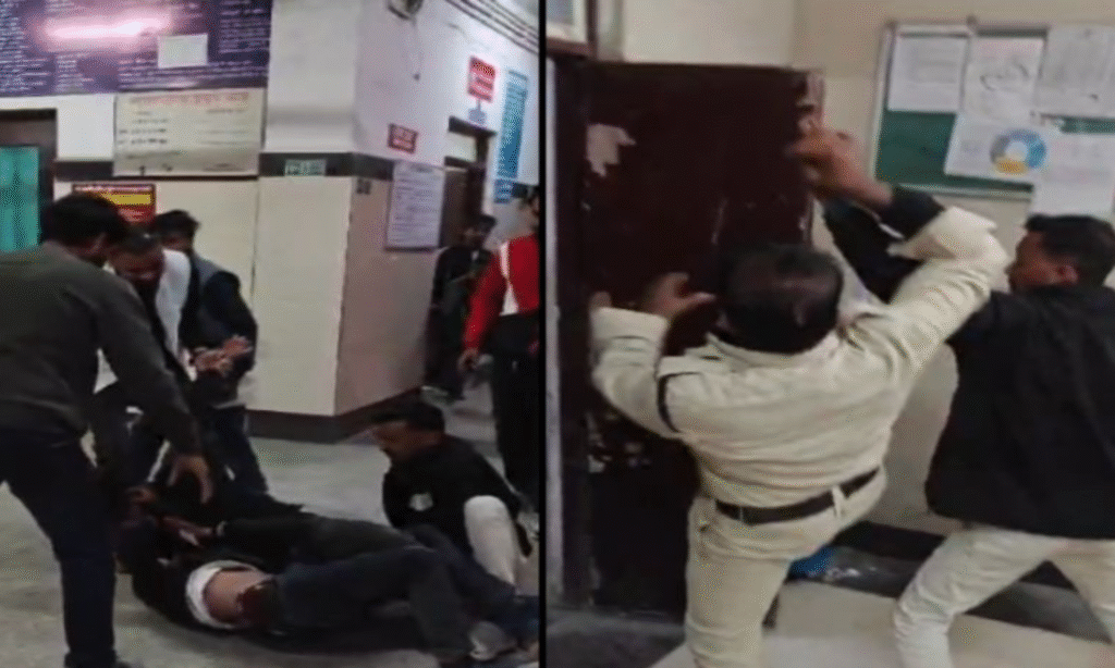 MP News : अस्पताल में खुलेआम गुंडागर्दी