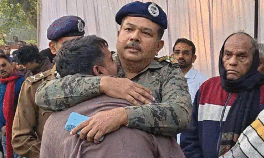 Balaghat Naxal Encounter : नक्सली मुठभेड़ में शहीद हॉकफोर्स इंस्पेक्टर Ashish Sharma को अंतिम सलामी