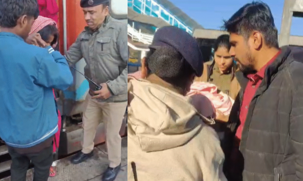 Ratlam News : ऑन ड्यूटी महिला कांस्टेबल शिवानी ने करवाई ट्रेन में महिला की डिलेवरी