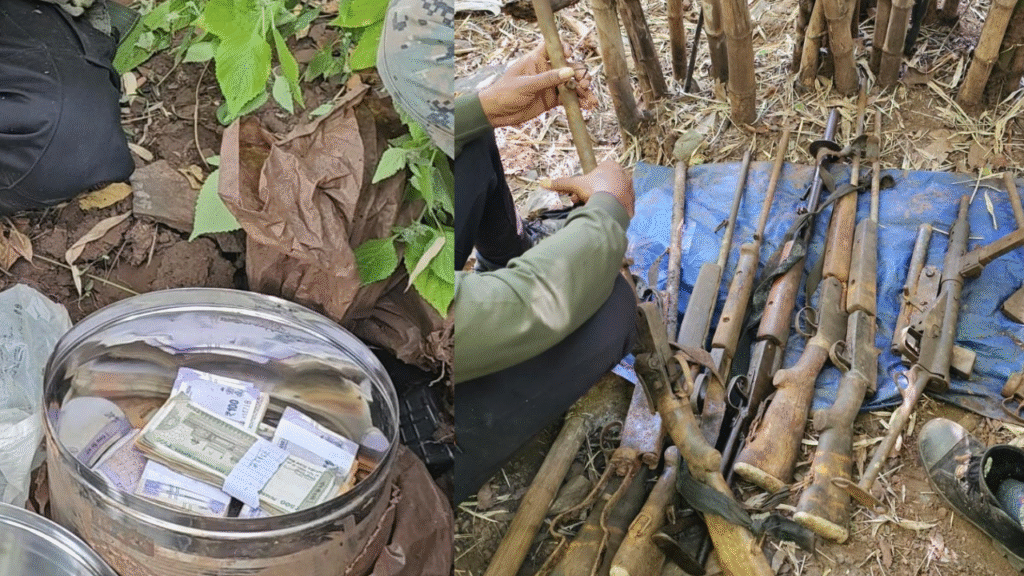 Balaghat News : नक्सलियों का 'खजाना' बरामद