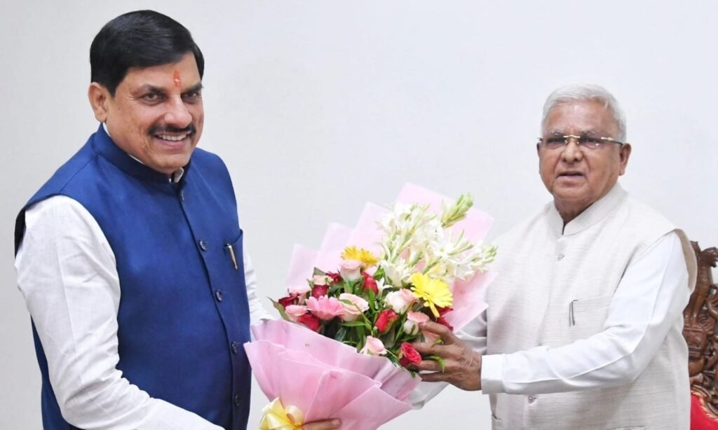 CM Mohan Yadav meets Governor Mangubhai Patel